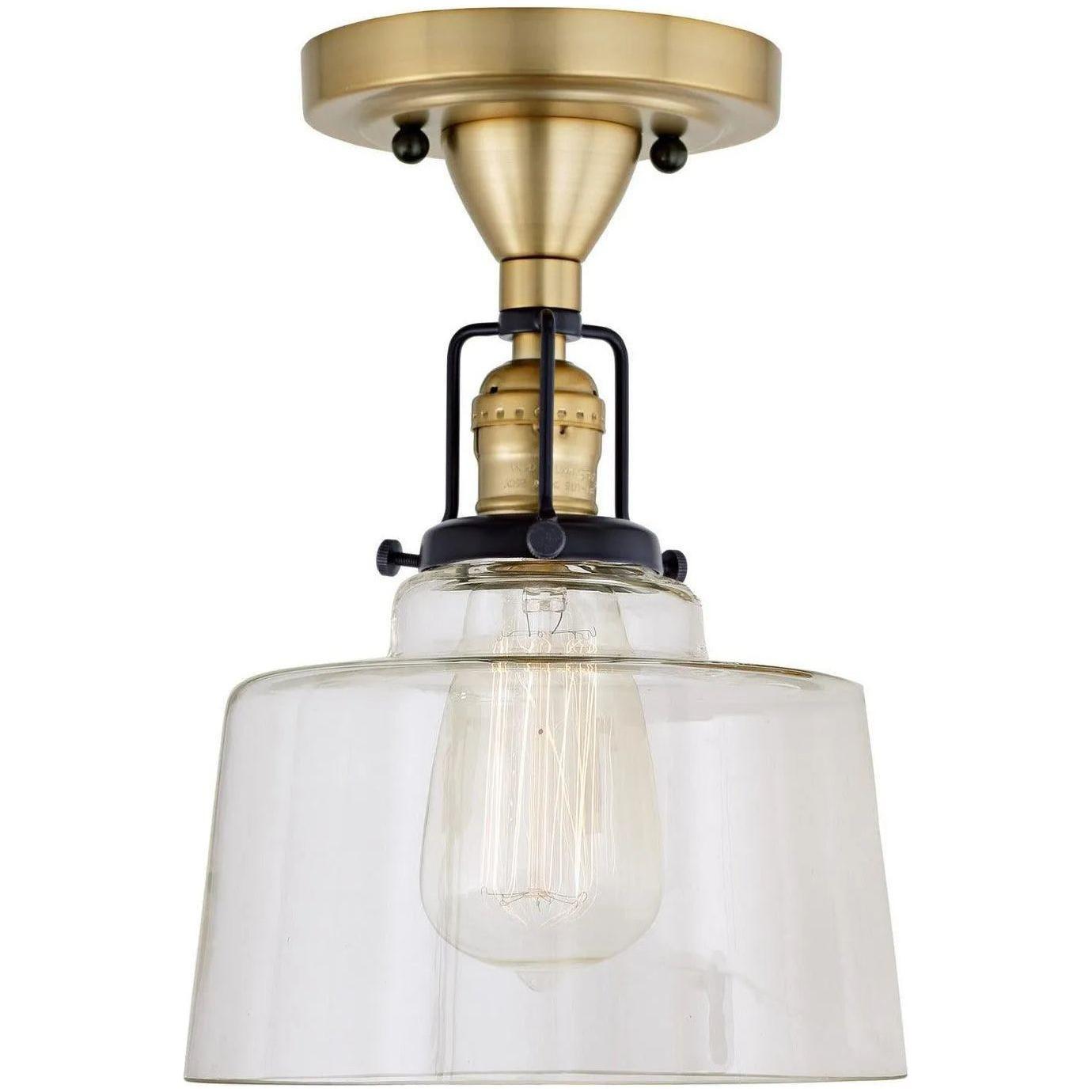 JVI Designs - Nob Hill Buffy Ceiling Mount - 1222-10 S14 - Canada Light Shop