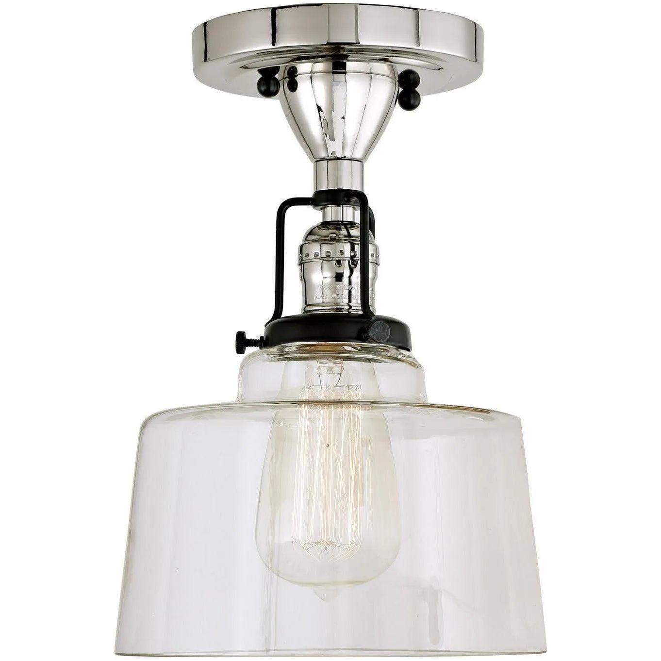 JVI Designs - Nob Hill Buffy Ceiling Mount - 1222-15 S14 - Canada Light Shop