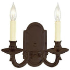 JVI Designs - San Clemente Elite Brass Wall Sconce - 310-08 - Canada Light Shop