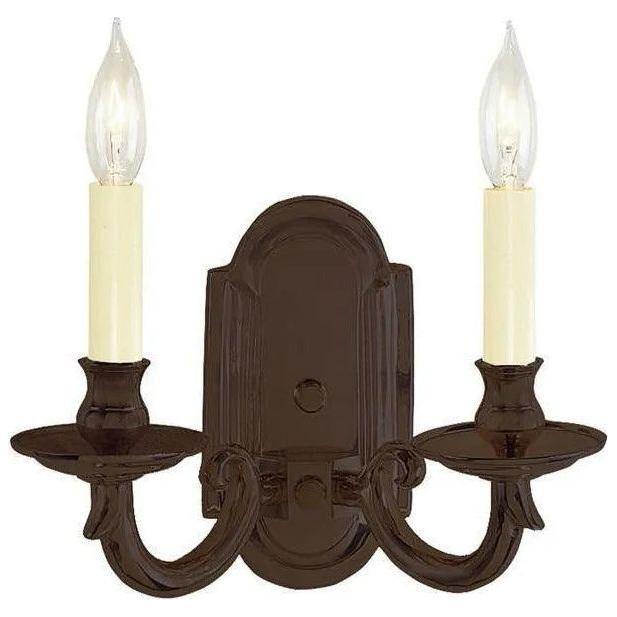JVI Designs - San Clemente Elite Brass Wall Sconce - 310-08 - Canada Light Shop