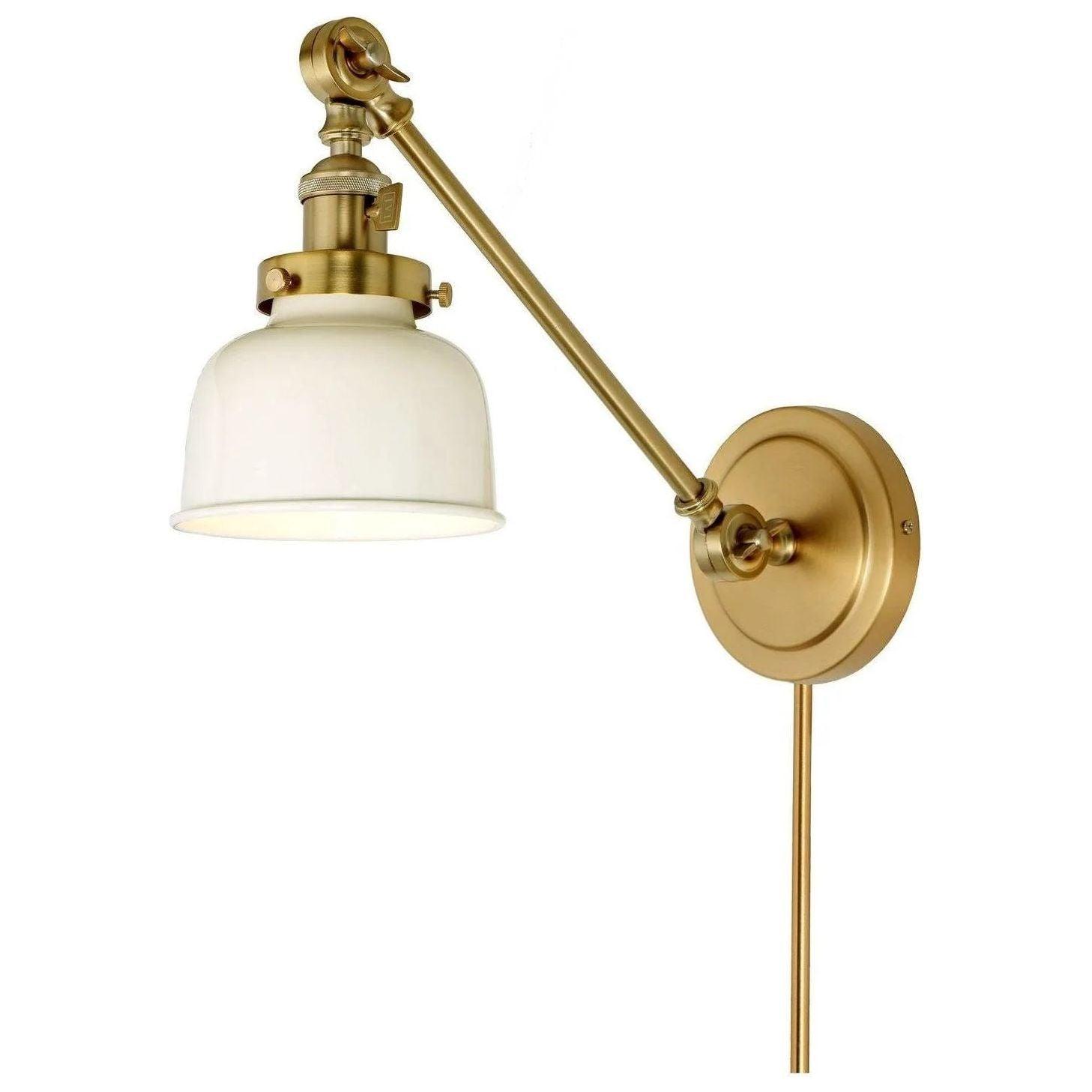 JVI Designs - Soho M2 Shade Double Swivel Wall Sconce - 1255-10 M2-IV - Canada Light Shop