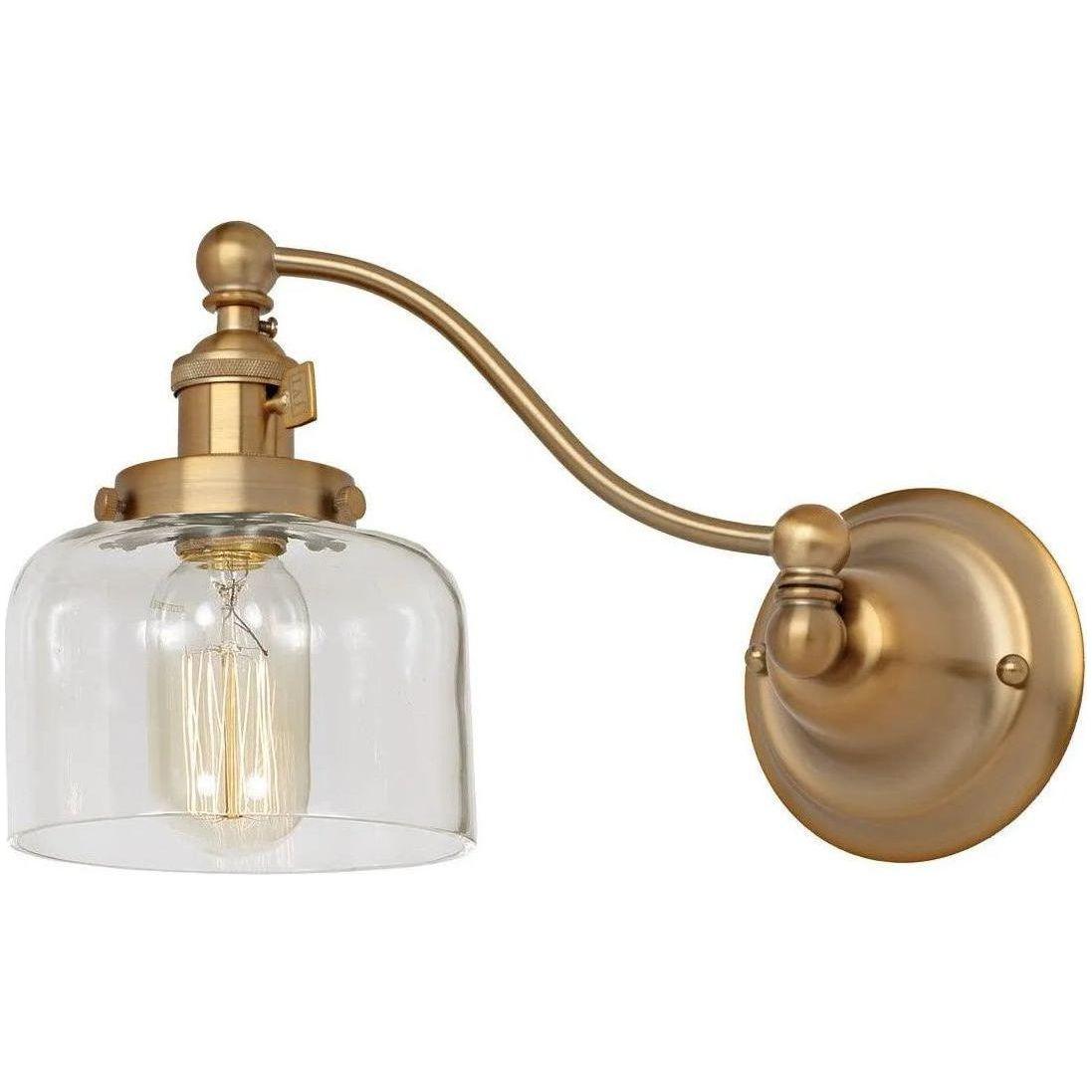 JVI Designs - Soho Shyra Half Swing Wall Sconce - 1253-10 S4 - Canada Light Shop