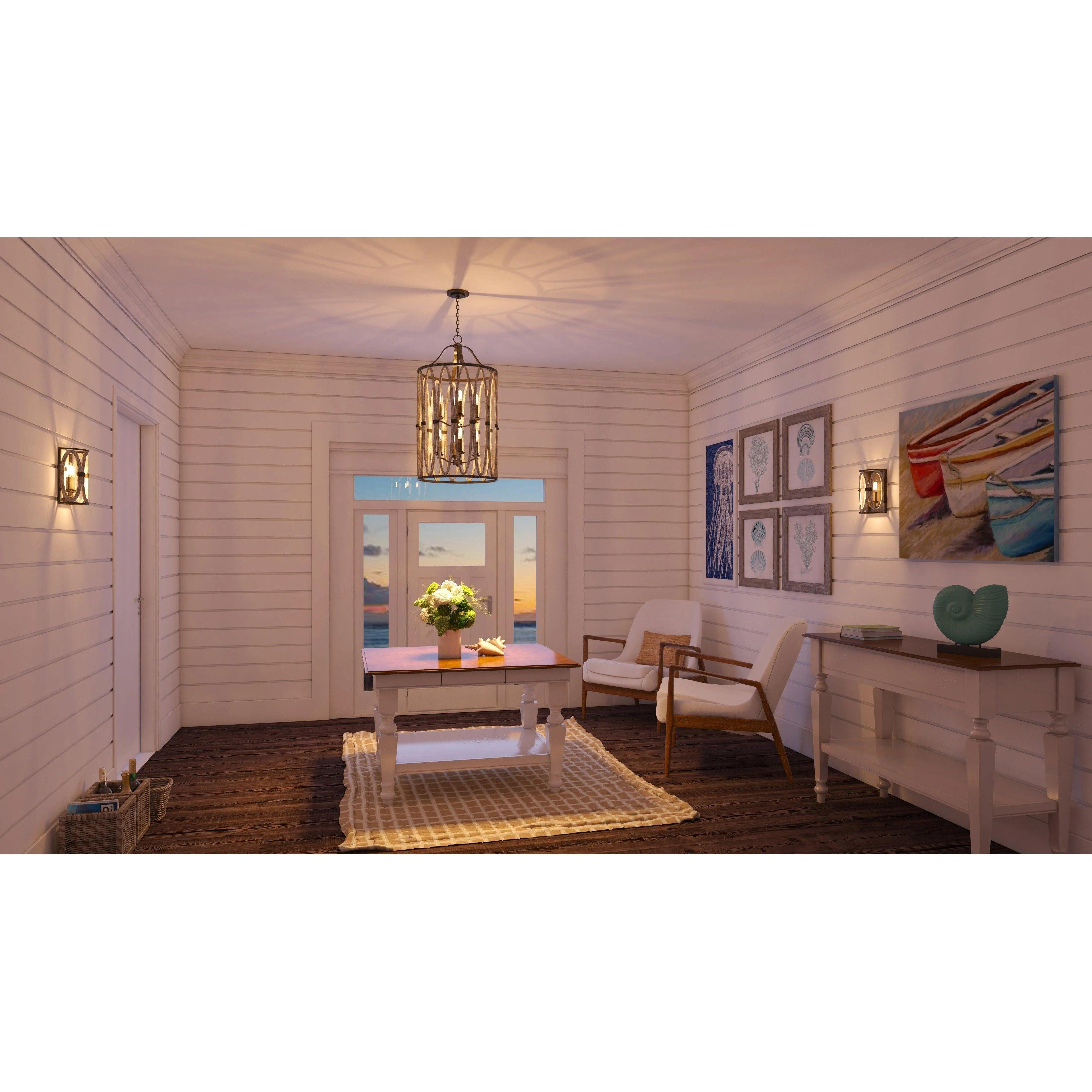Kalco - Belmont Foyer Pendant - 500252FG - Canada Light Shop