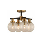 Kalco - Cameo Semi Flush Mount - 315440BBB - Canada Light Shop