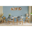 Kalco - Damask Island Pendant - 520361BVB - Canada Light Shop