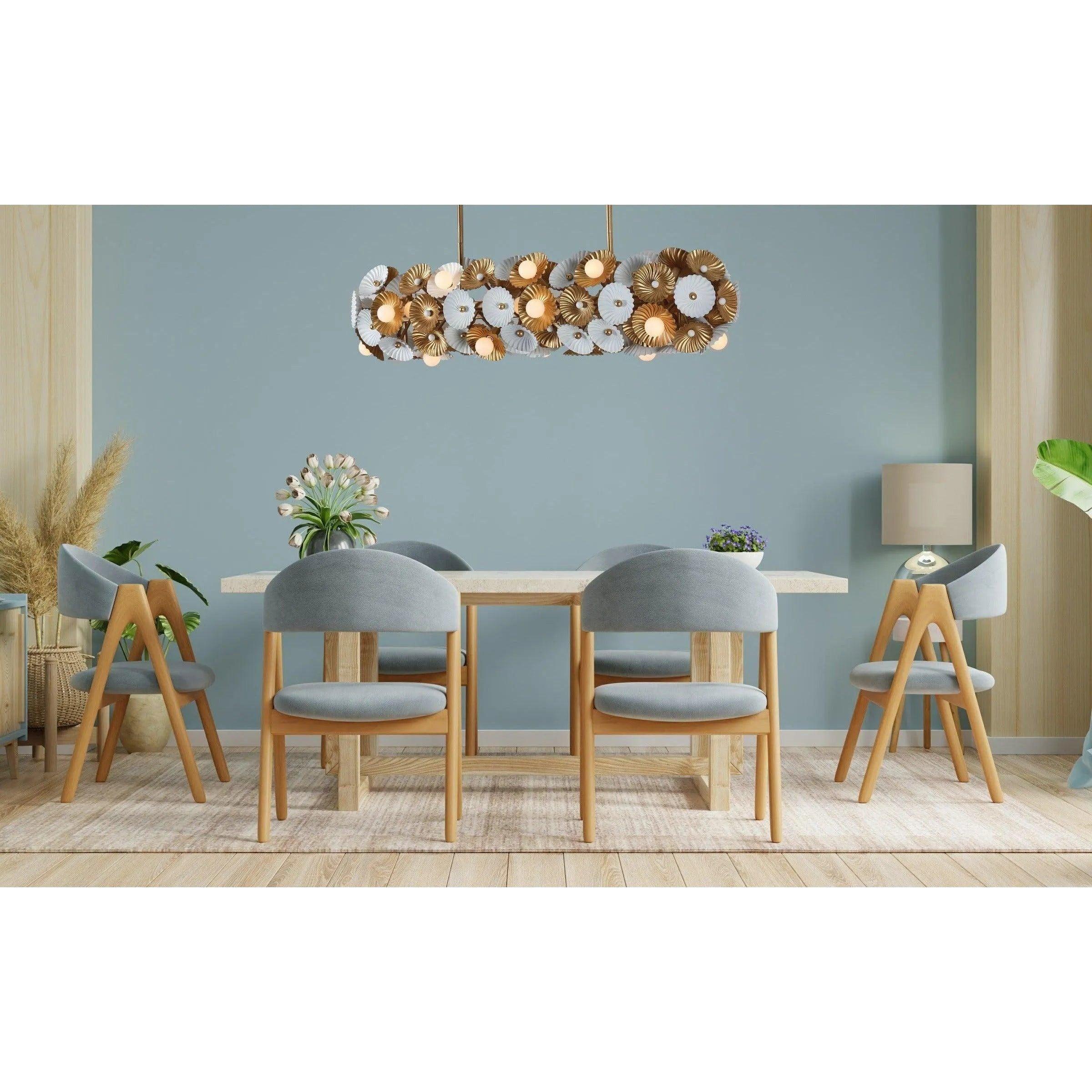 Kalco - Damask Island Pendant - 520361BVB - Canada Light Shop