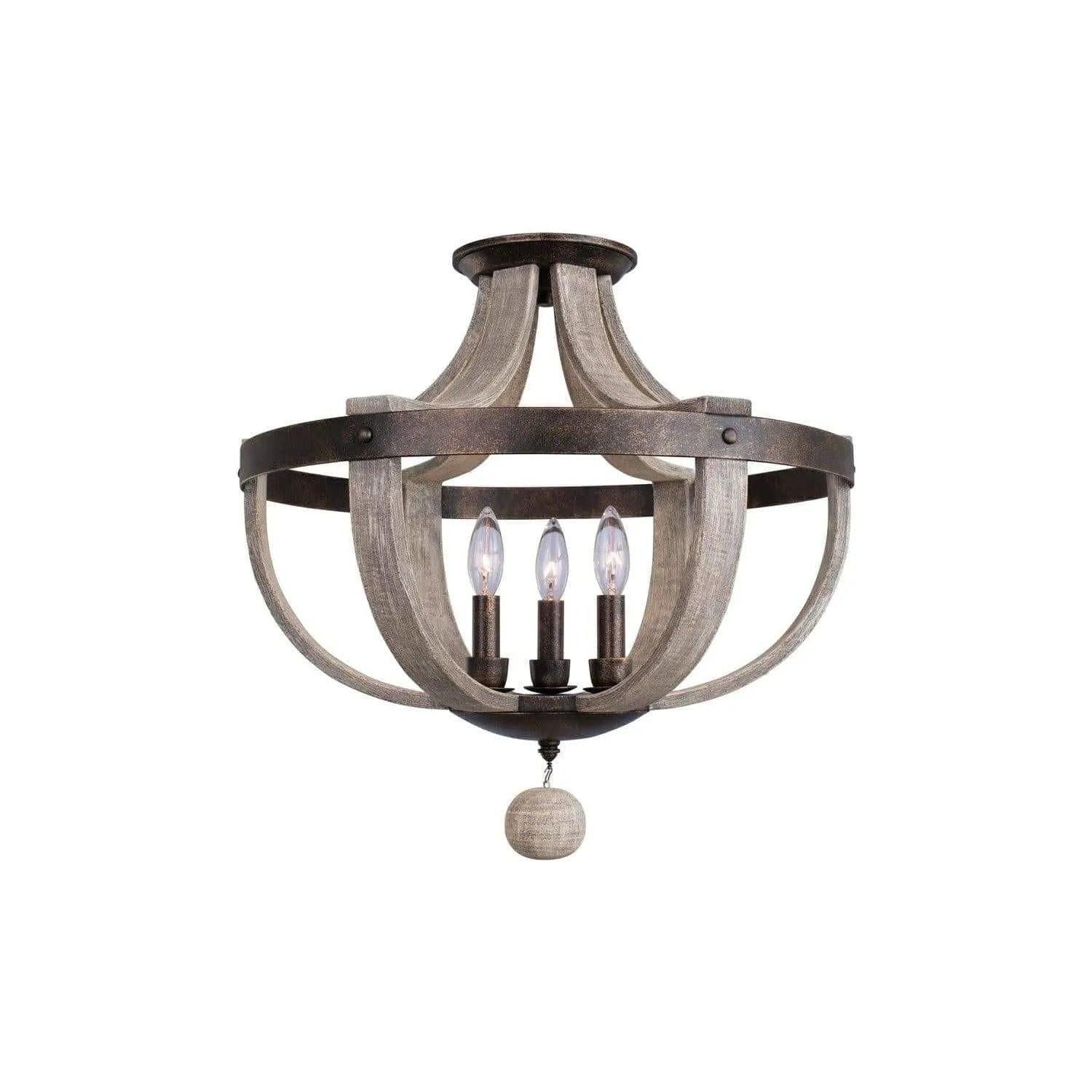 Kalco - Harper Semi Flush Mount - 506840FG - Canada Light Shop
