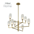 Kalco - June LED Chandelier - 511571WB - Canada Light Shop