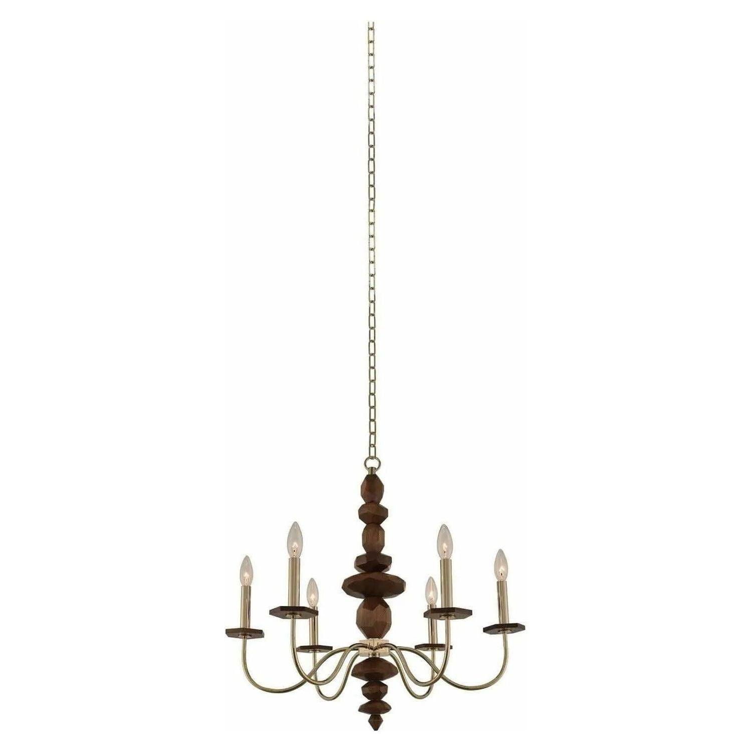 Kalco - Lassen Chandelier - 304950CG - Canada Light Shop