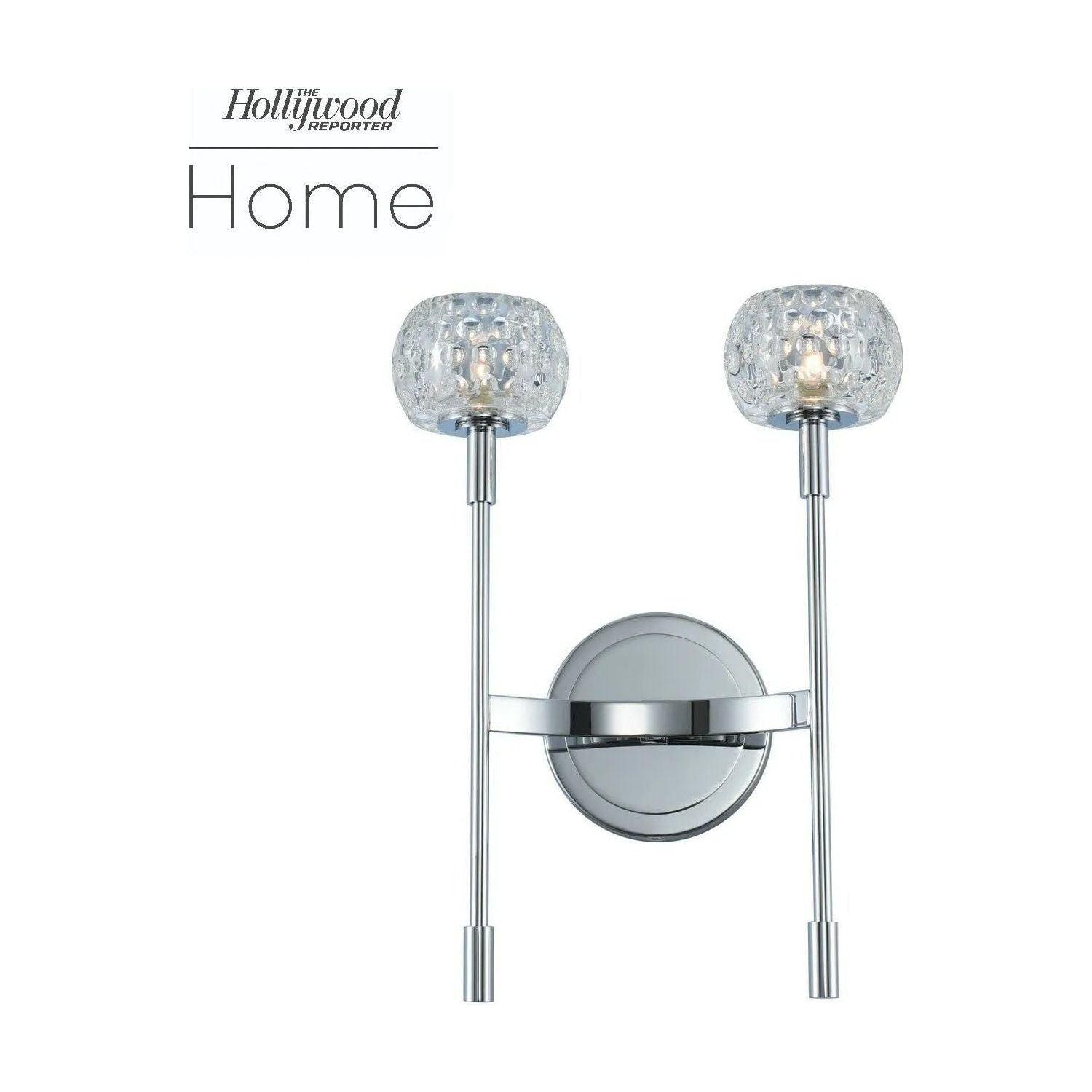 Kalco - Mae LED Wall Sconce - 511622CH - Canada Light Shop