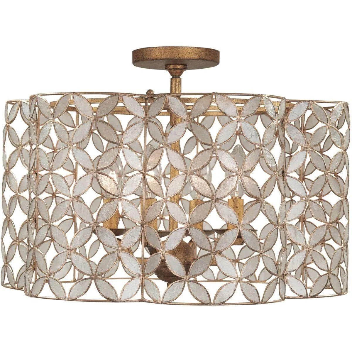 Kalco - Maurelle Semi Flush Mount - 515045OL - Canada Light Shop
