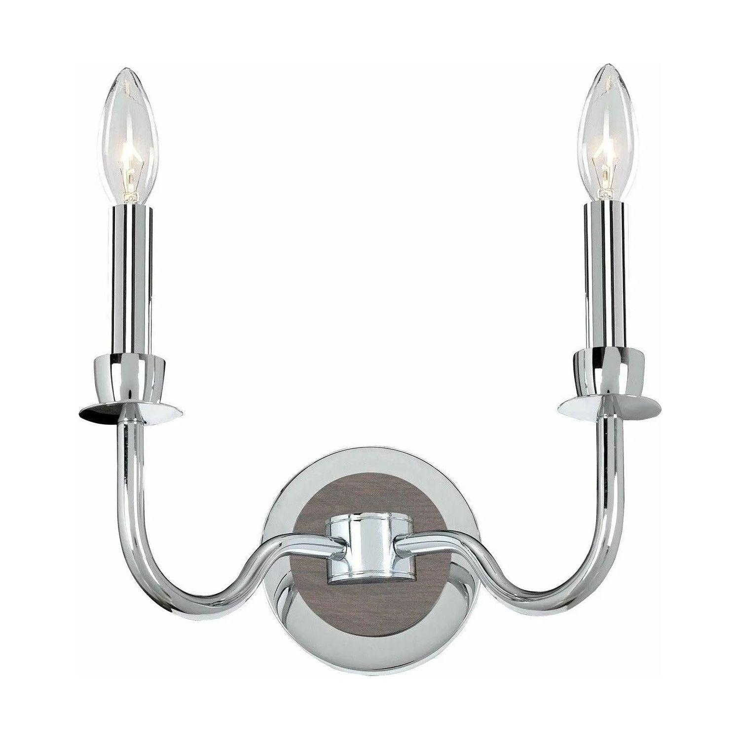 Kalco - Sharlow Wall Bracket - 300422CH - Canada Light Shop