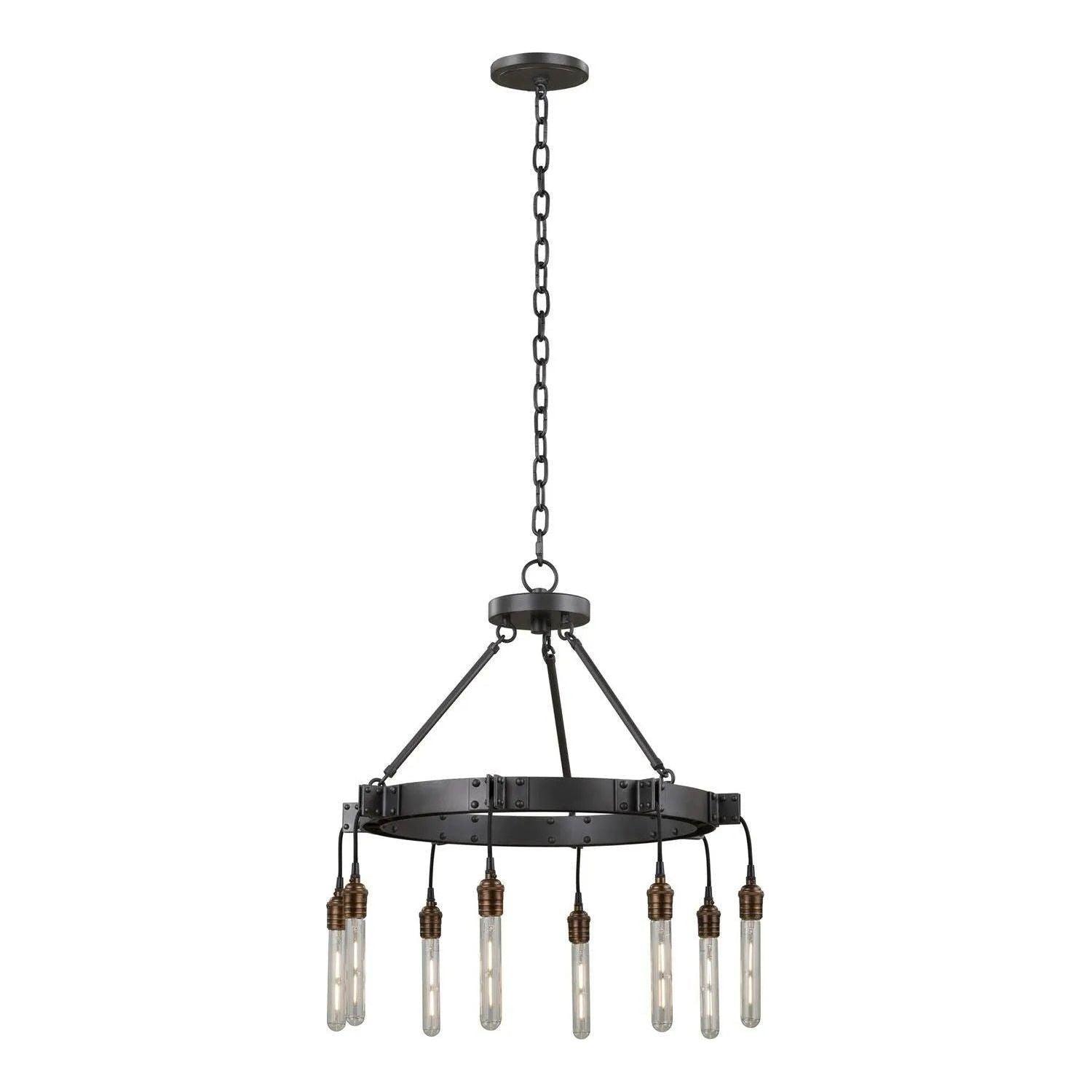Kalco - Stuyvesant Chandelier - 506270MGM - Canada Light Shop