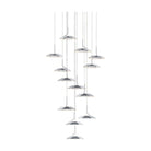Koncept - Royyo LED 13-Light Pendant - RYP-C13-SW-CRM - Canada Light Shop