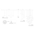 Koncept - Royyo LED Three Light Linear Suspension - RYP-L3-SW-CRM - Canada Light Shop