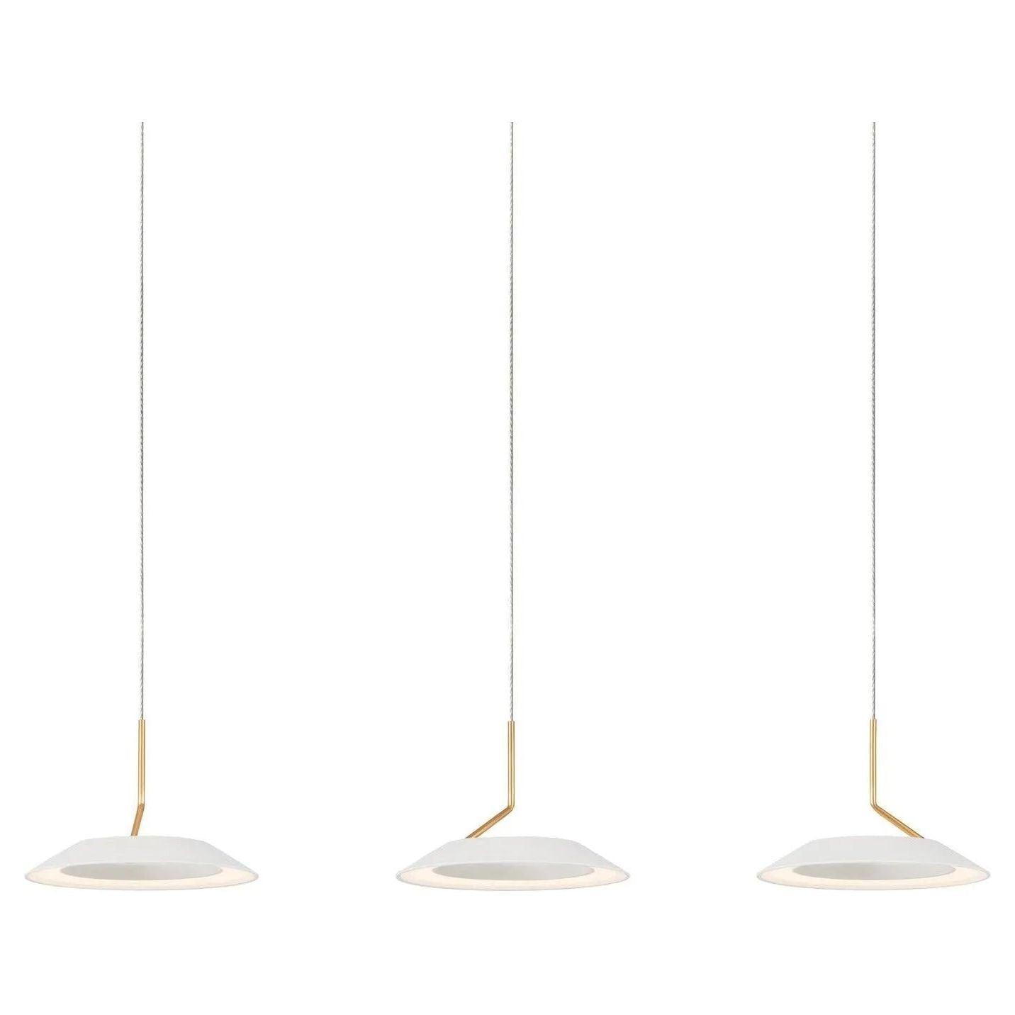 Koncept - Royyo LED Three Light Linear Suspension - RYP-L3-SW-MWG - Canada Light Shop