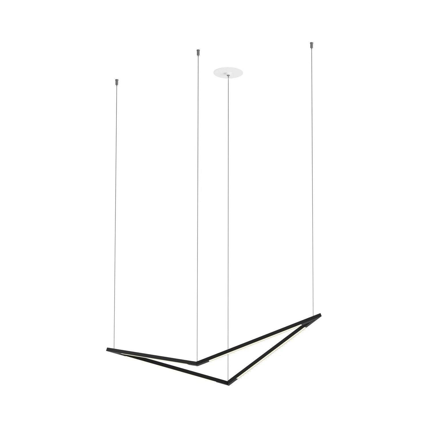 Koncept - Z-Bar Bird 16-Inch LED Pendant - ZBP-16-B-SW-MTB-CNP - Canada Light Shop