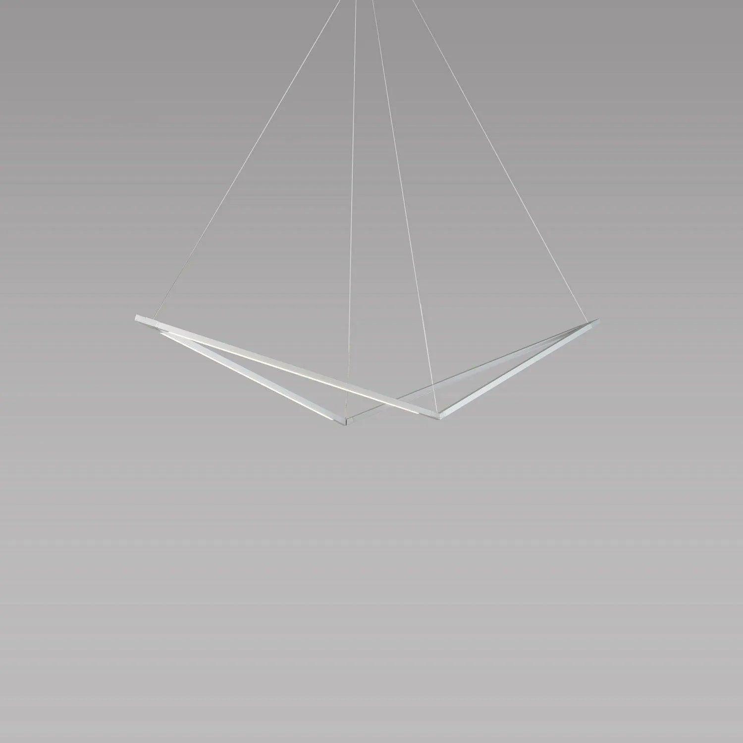 Koncept - Z-Bar Bird 24-Inch LED Pendant - ZBP-24-B-SW-SIL-CNP - Canada Light Shop