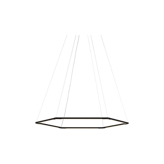Koncept - Z-Bar Honeycomb 16-Inch LED Pendant - ZBP-16-H-SW-MTB-CNP - Canada Light Shop