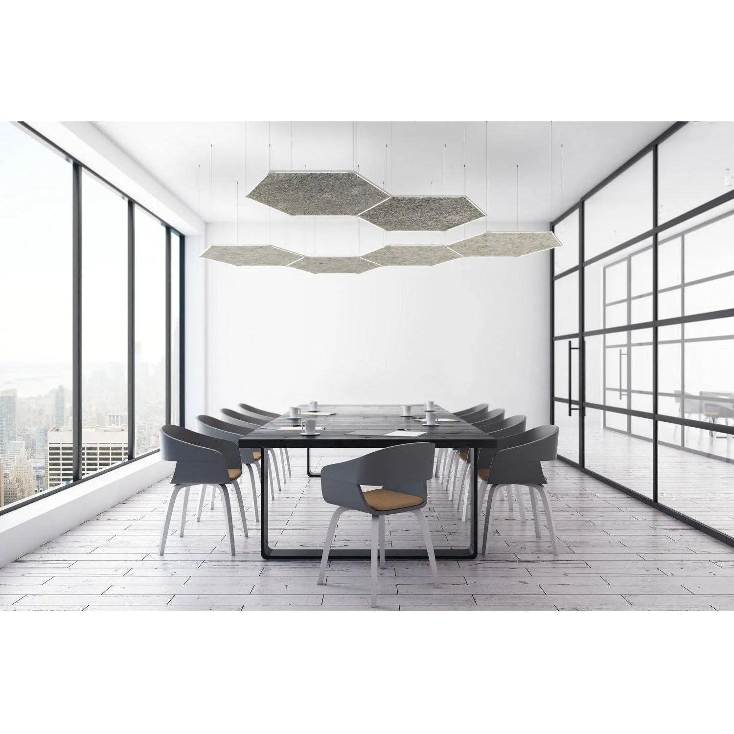 Koncept - Z-Bar Honeycomb 16-Inch LED Pendant - ZBP-16-H-SW-MTB-CNP - Canada Light Shop