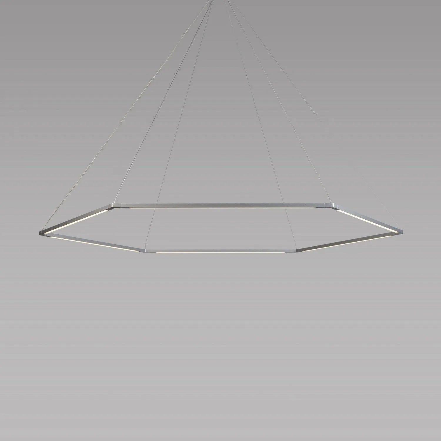 Koncept - Z-Bar Honeycomb 24-Inch LED Pendant - ZBP-24-H-SW-SIL-CNP - Canada Light Shop