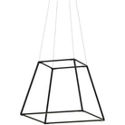 Koncept - Z-Bar Rise Square 24-Inch LED Pendant - ZBP-24-RS-SW-MTB-CNP - Canada Light Shop