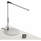 Koncept - Z-Bar Solo LED Desk Lamp - AR1000-CD-SIL-USB - Canada Light Shop