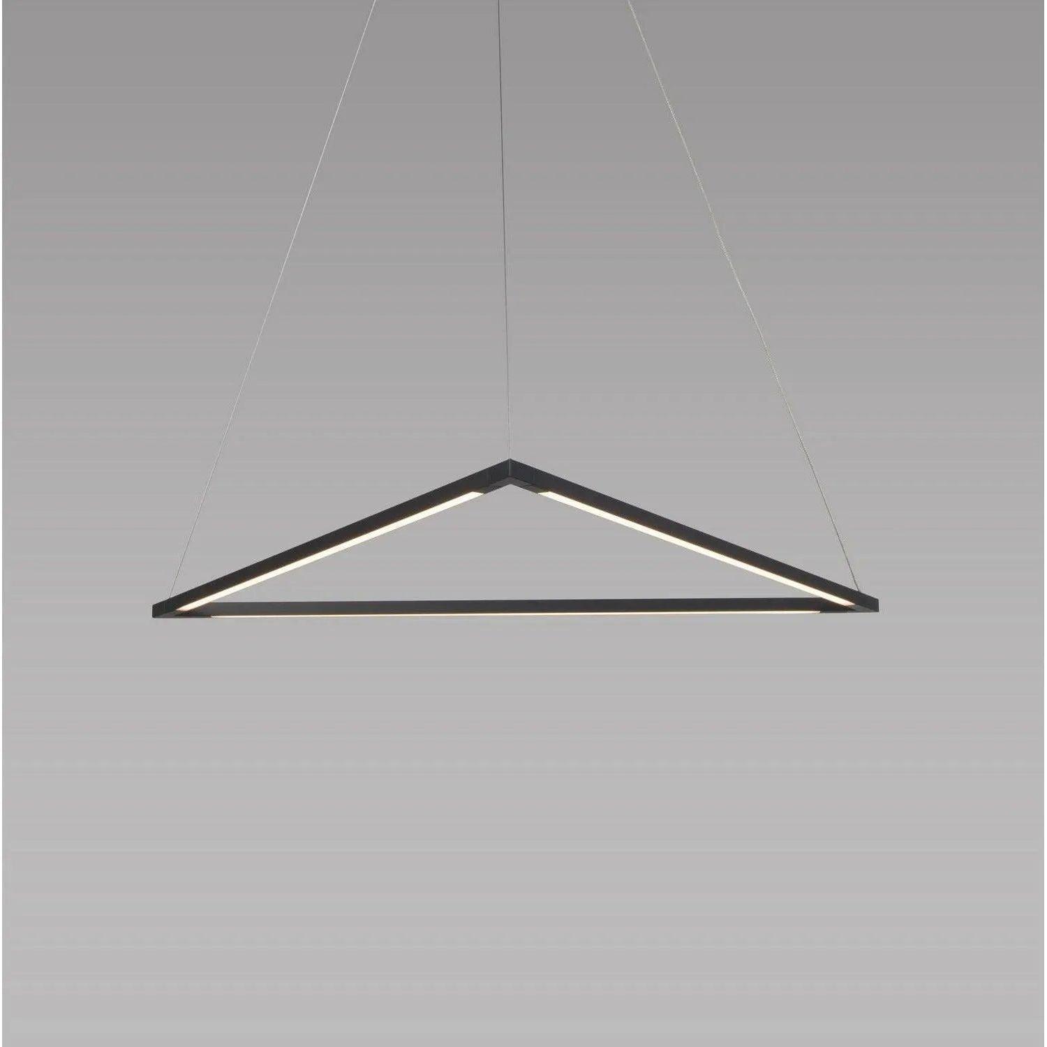 Koncept - Z-Bar Triangle 24-Inch LED Pendant - ZBP-24-T-SW-MTB-CNP - Canada Light Shop