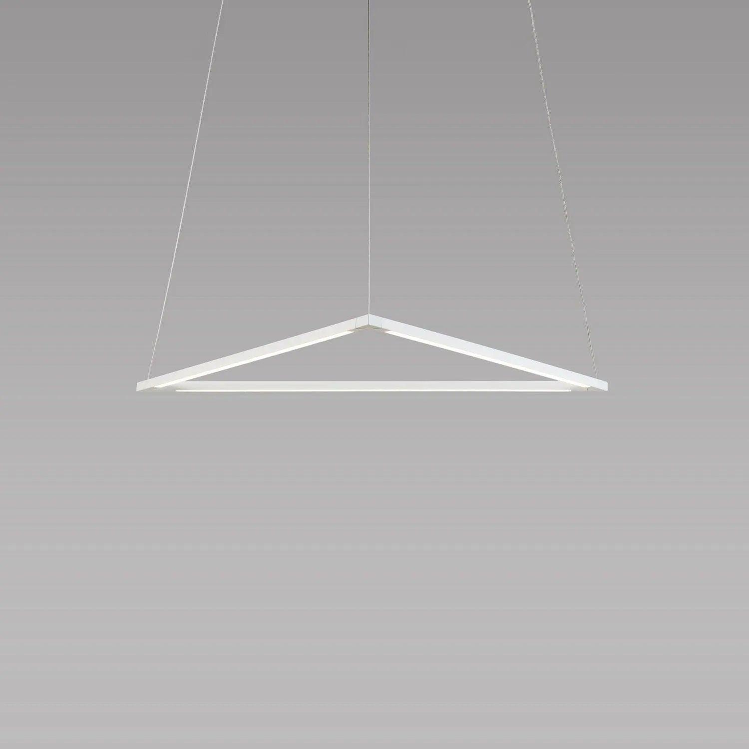 Koncept - Z-Bar Triangle 24-Inch LED Pendant - ZBP-24-T-SW-MWT-CNP - Canada Light Shop