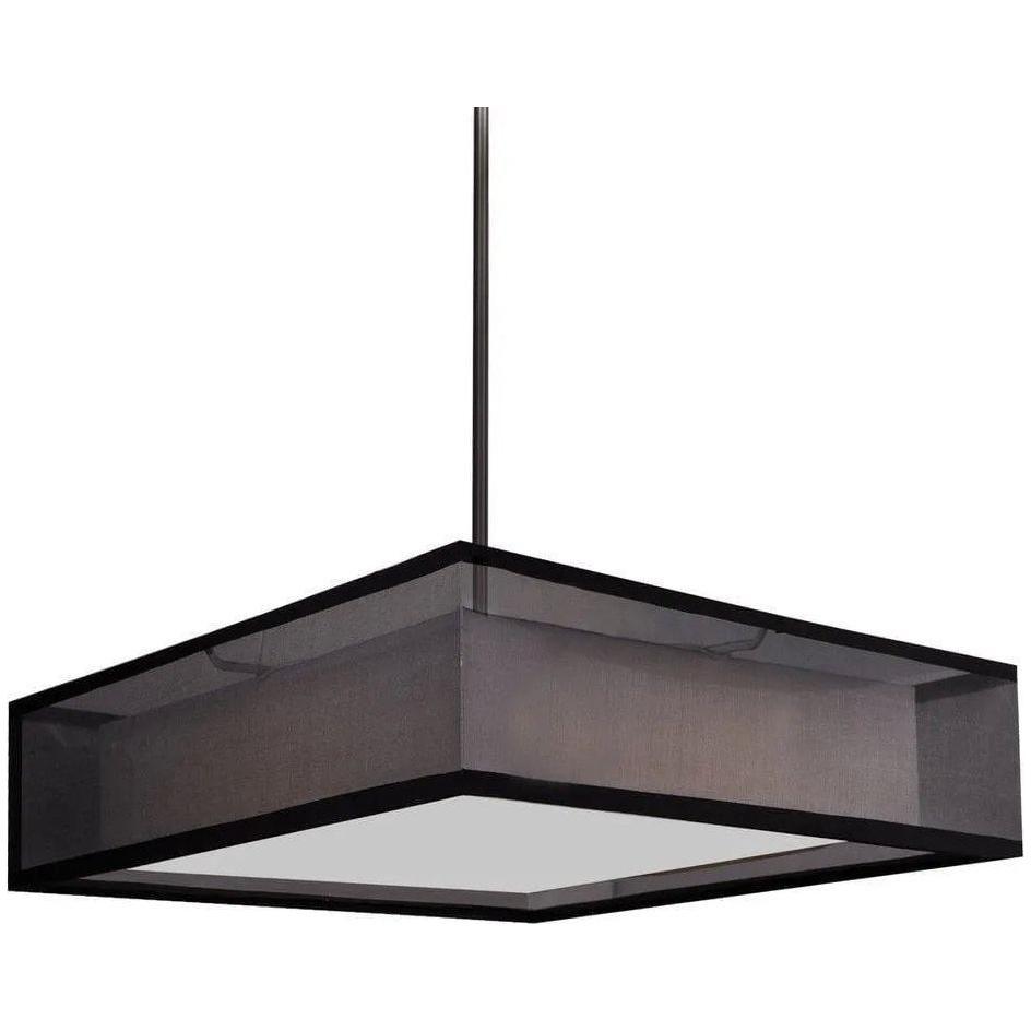 Kuzco Lighting - Covina Square Pendant - PD14015-BK - Canada Light Shop