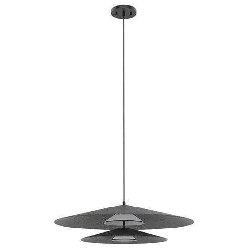 Kuzco Lighting - Cruz Double Shade LED Pendant - PD22907-GY - Canada Light Shop