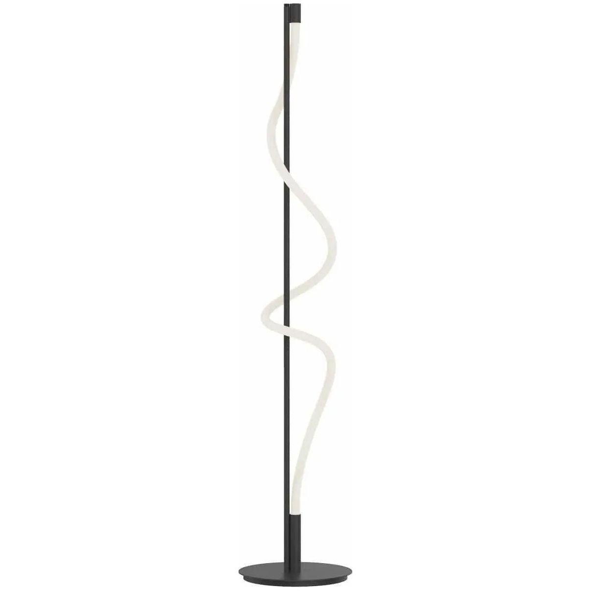 Kuzco Lighting - Cursive LED Floor Lamp - FL95360-BK - Canada Light Shop
