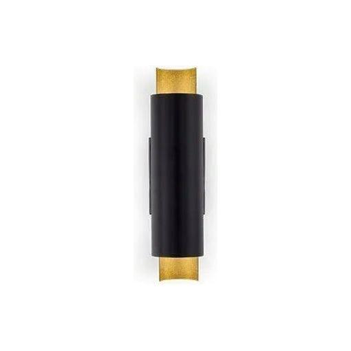 Kuzco Lighting - Dela LED Wall Sconce - WS41216-BK/GL - Canada Light Shop