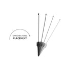 Kuzco Lighting - Dorian LED Garden Light - EG26718-BK - Canada Light Shop