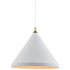 Kuzco Lighting - Dorothy One Light Pendant - 492824-WH/GD - Canada Light Shop