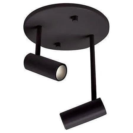 Kuzco Lighting - Downey Double Adjustable Spot Light - SF15002-BK - Canada Light Shop