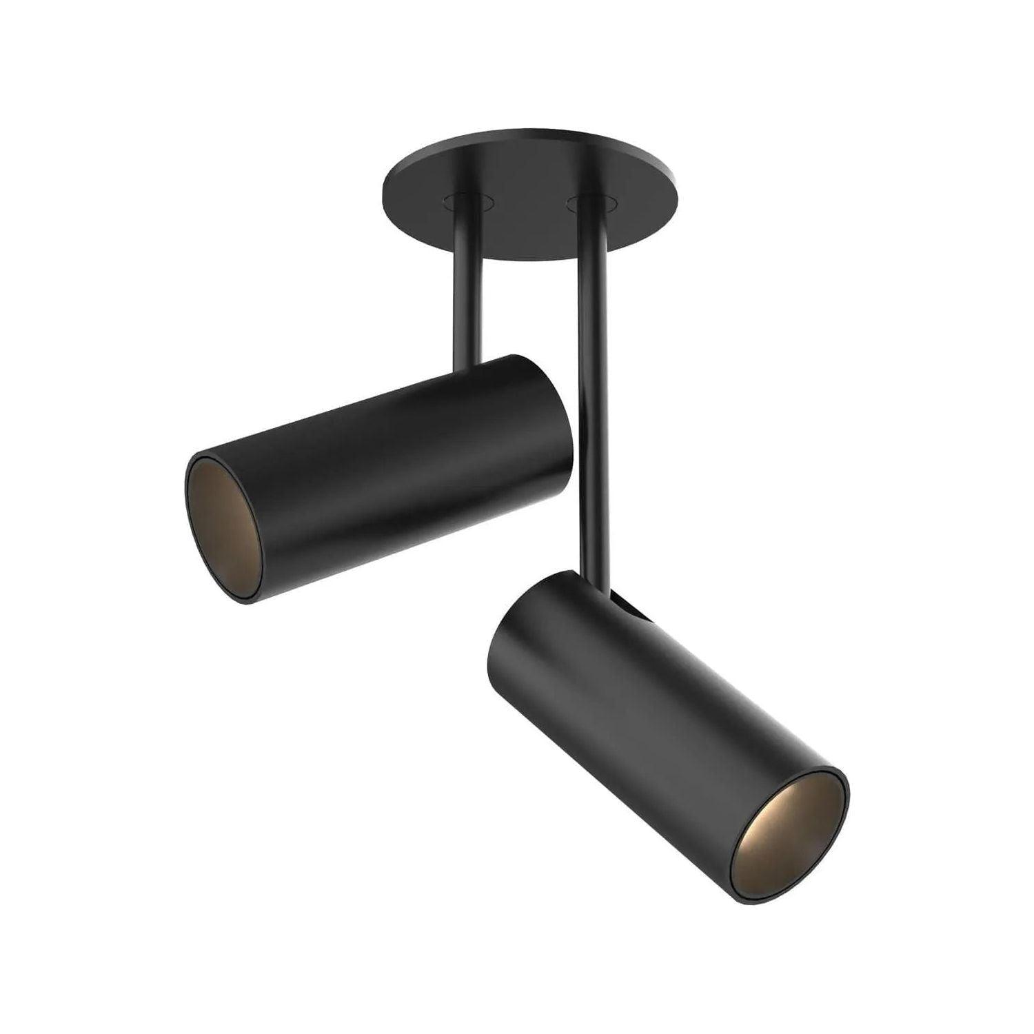 Kuzco Lighting - Downey Double Adjustable Spot Light - SF15702-BK - Canada Light Shop