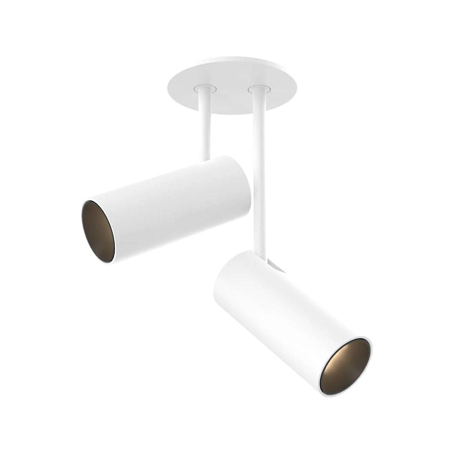Kuzco Lighting - Downey Double Adjustable Spot Light - SF15702-WH - Canada Light Shop