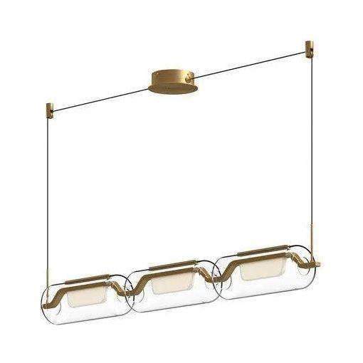 Kuzco Lighting - Hilo LED Linear Pendant - LP28543-BG - Canada Light Shop