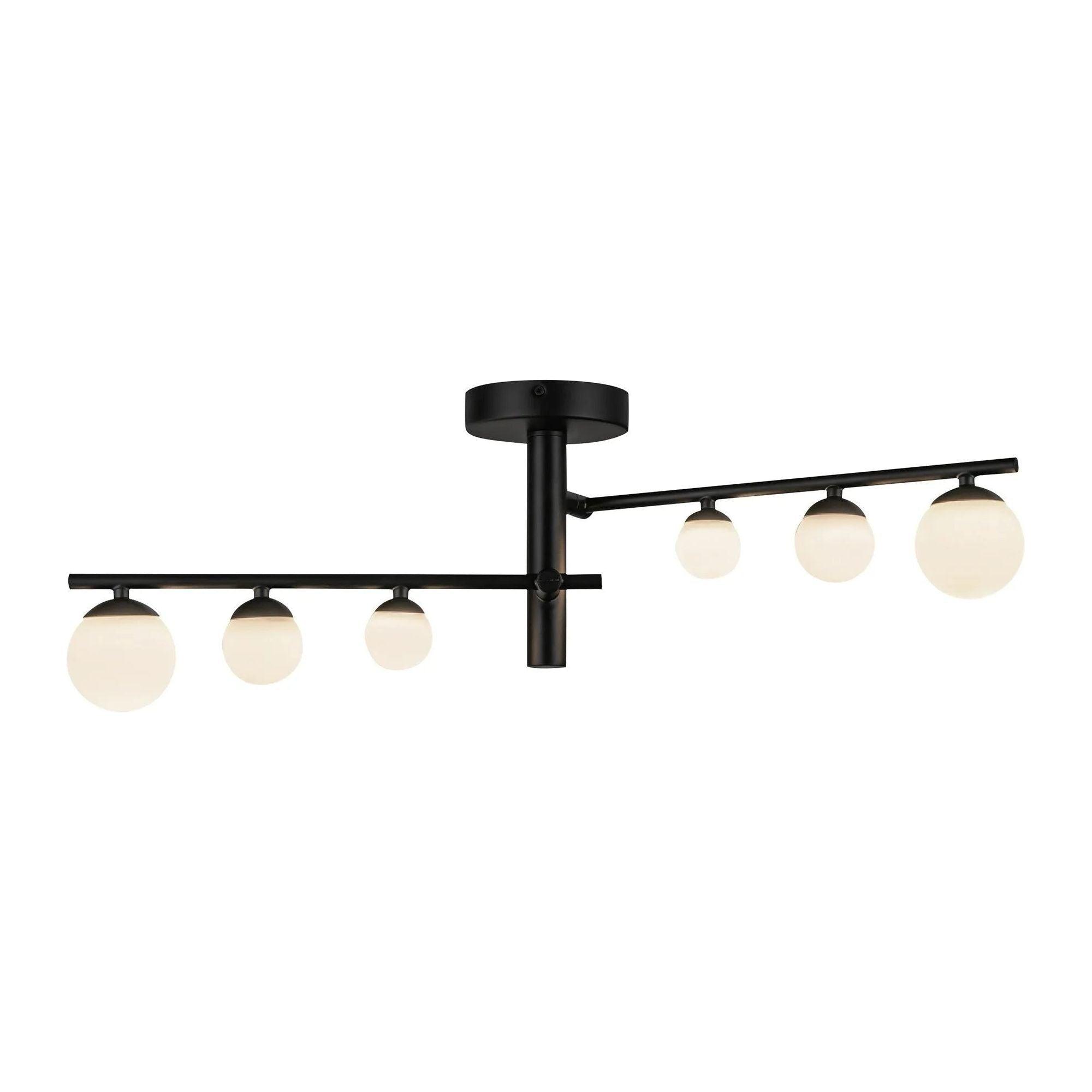 Kuzco Lighting - Juniper LED Semi-Flush Mount - SF55525-BK/OP - Canada Light Shop