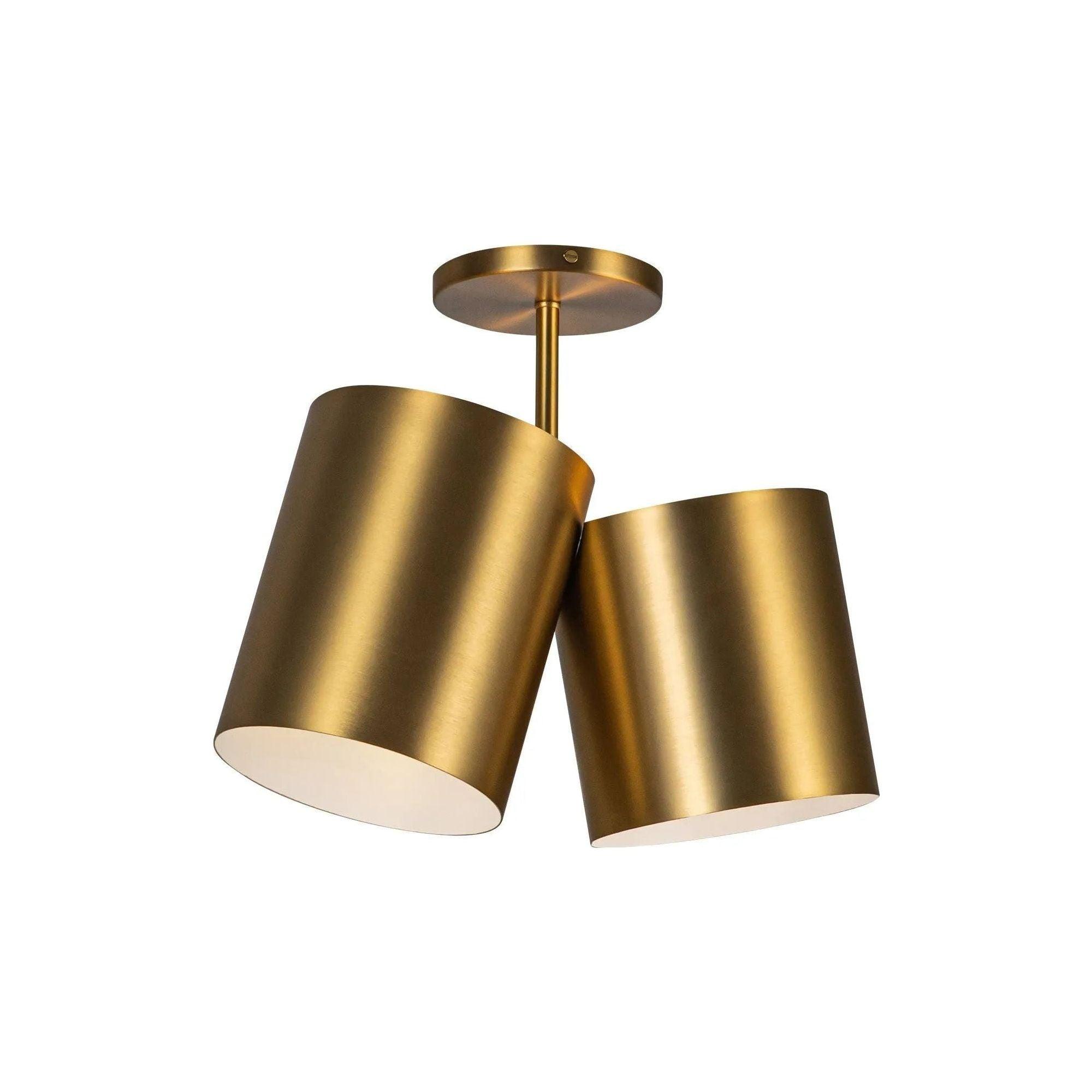 Kuzco Lighting - Keiko Semi-Flush Mount - SF58814-BG - Canada Light Shop