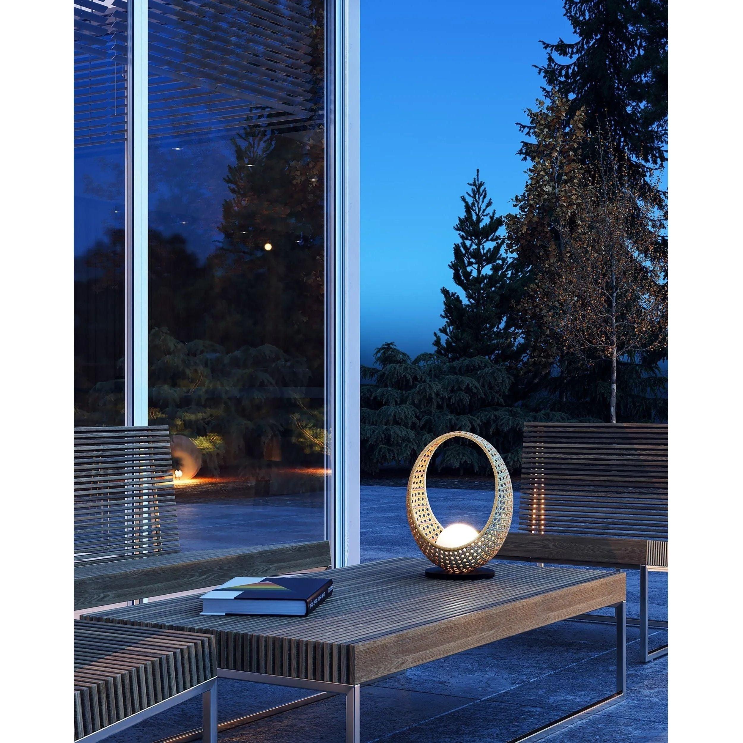 Kuzco Lighting - Lanai LED Table Lamp - TL20610-BK/OP - Canada Light Shop