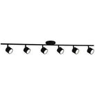 Kuzco Lighting - Lyra 6-Light LED Fixed Track - TR10044-BK - Canada Light Shop