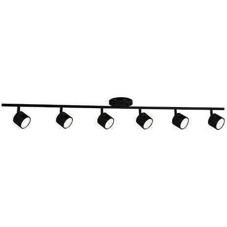 Kuzco Lighting - Lyra 6-Light LED Fixed Track - TR10044-BK - Canada Light Shop