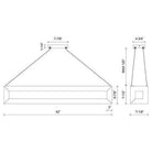 Kuzco Lighting - Morina LED Linear Pendant - LP32942-WK - Canada Light Shop