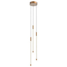 Kuzco Lighting - Motif LED Triple Multi-Pendant - MP75221-BG - Canada Light Shop