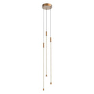 Kuzco Lighting - Motif LED Triple Multi-Pendant - MP75227-BG - Canada Light Shop