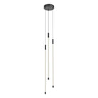 Kuzco Lighting - Motif LED Triple Multi-Pendant - MP75227-BK - Canada Light Shop