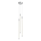 Kuzco Lighting - Motif LED Triple Multi-Pendant - MP75227-CH - Canada Light Shop