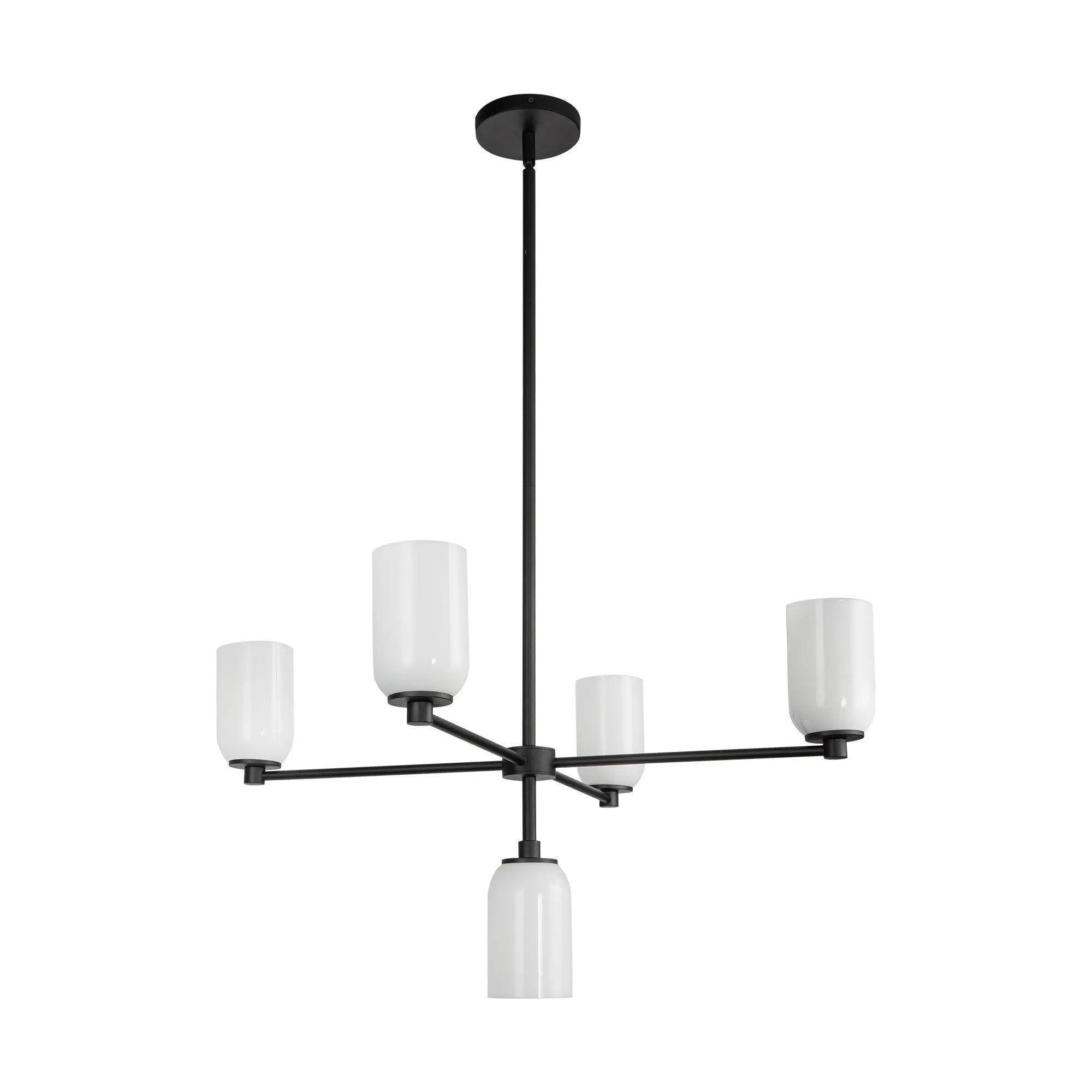 Kuzco Lighting - Nola Chandelier - CH57731-BK/GO - Canada Light Shop
